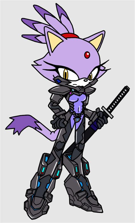 Muv Luv Blaze The Cat By Death Driver 5000 On Deviantart
