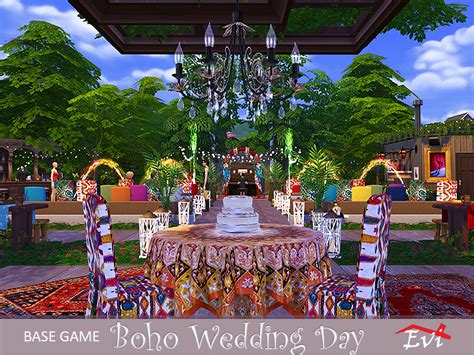 The Sims Resource Boho Wedding