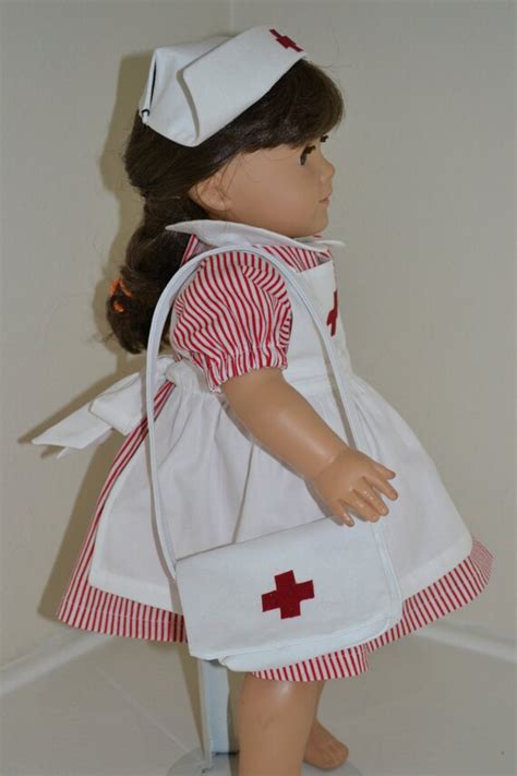 On Salepretty Nursecandy Striper Outfit For 18 Inch Doll