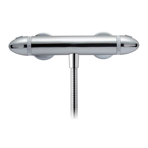 These valves are meant to install inside the wall, and you will only see the exposed plate with an adjustable knob. Mira Coda Pro Thermostatic Mixer Shower Valve & Fittings ...