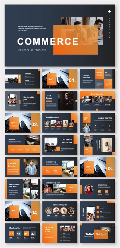 Art And Minimalist Style Business Presentation Template Original And