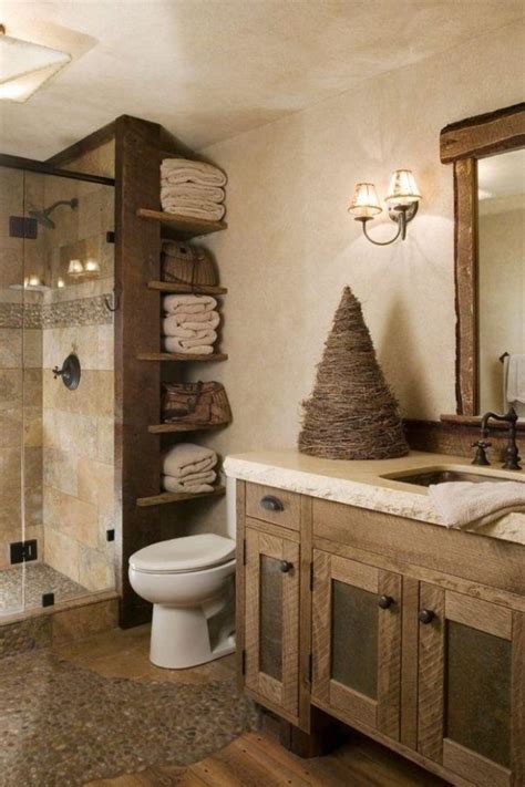A bathroom is a room that may have different functions depending on the culturalist context. 53 Creative DIY Rustic Bathroom Storage Ideas | Rustic ...