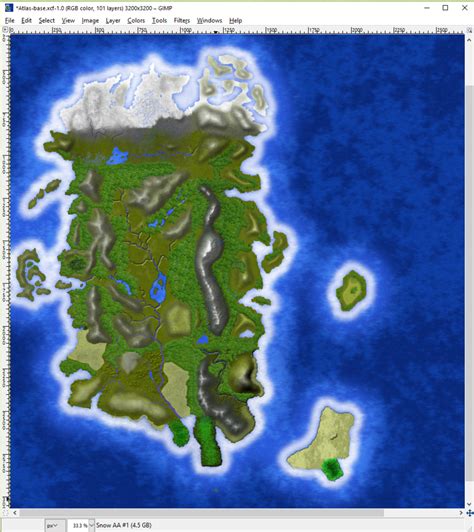 Creating Fantasy Maps With Gimp Worldbuilding—the Texture Map Hobbylark