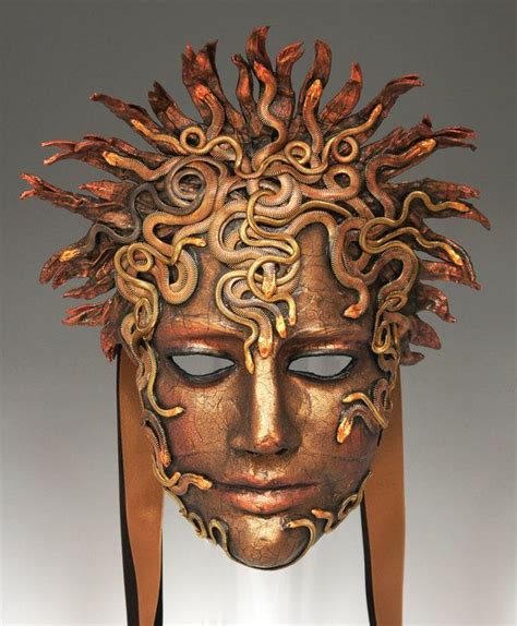 Medusa In Chains Redux By Theartofthemask On Etsy