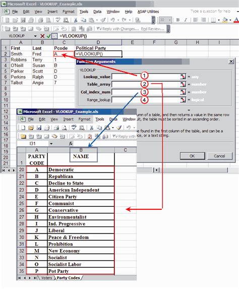 How to use vlookup in excel. VLOOKUP Example Spreadsheet & Tutorial | Productivity ...