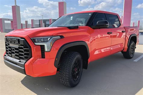 2022 Toyota Tundra Trd Pro With Delivery Miles And 437 Hp Flashes Solar