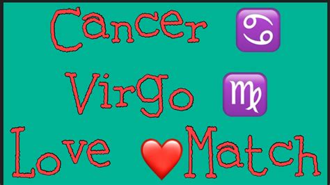 Cancer compatibility with virgo in love, life, sex, communication, friendship and trust. CANCER AND VIRGO ️Compatibility - YouTube