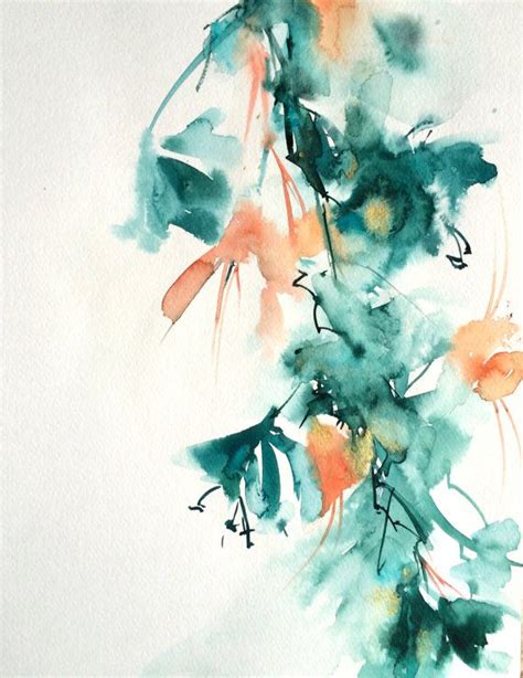 Abstract Watercolor Painting For Beginners At