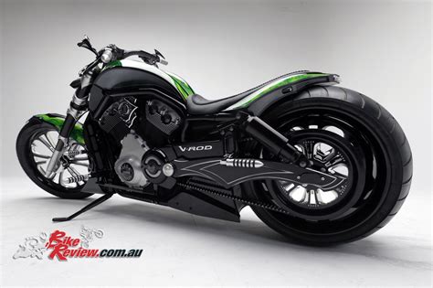 Great savings & free delivery / collection on many items. Custom: Pega Custom Cycles - Neon Black V-Rod - Bike Review