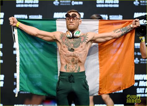 conor mcgregor leaves little to the imagination in tight underwear at fight weigh in photo