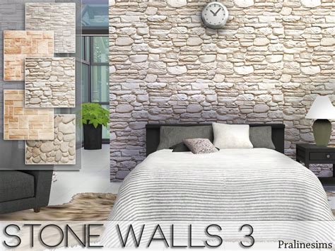 Sims 4 Ccs The Best Walls By Pralinesims