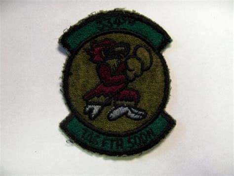 Us Air Force 334th Tactical Fighter Squadron Vietnam War Subdued Patch