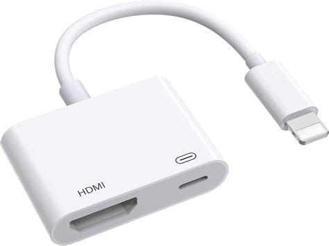 Apple Mfi Certified Compatible With Iphone To Hdmi Adapter Cable
