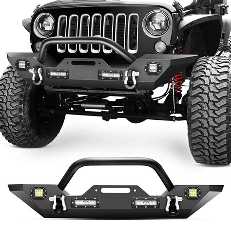 Nilight Front Bumper Compatible For 2007 2008 2009 2010 2011 2012 2013