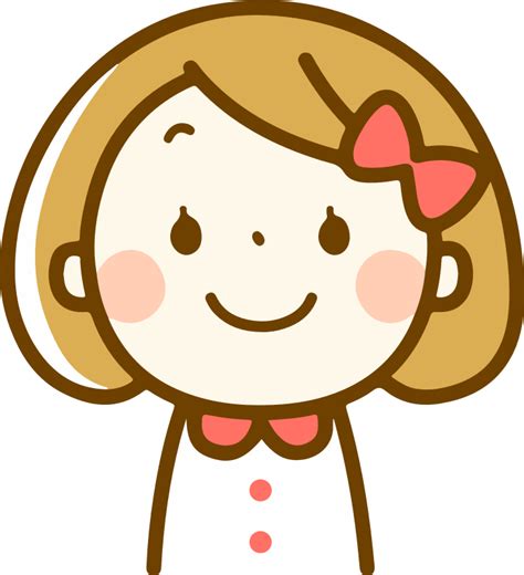 Smiling Girl Openclipart