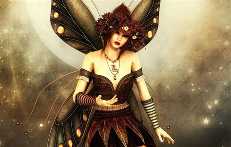 Like A Painting Such Detail Stunning Steampunk Fairy Fairy Art