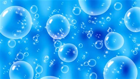 Screensavers Blue Bubbles Free Download