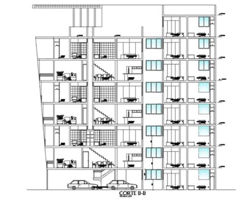 Commercial Building Section Detail Defined In This Drawing File