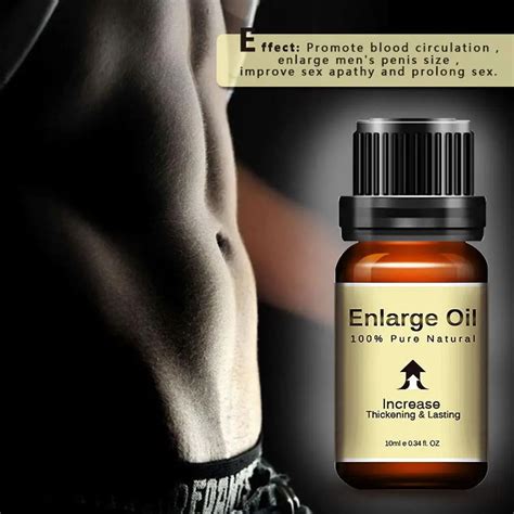 Pure Men Sex Enlarge Essential Oils Male Thicken Long Lasting Penis