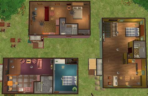 Sims mobile house design ideas. Mod The Sims - Main Street Mobile Houses - remake of Maxis lot