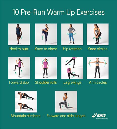 Warm Up Exercises Before Workout With Pictures And Names Kayaworkout Co