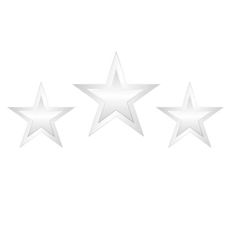 Silver Star Silver Star Clipart Png And Vector With Transparent