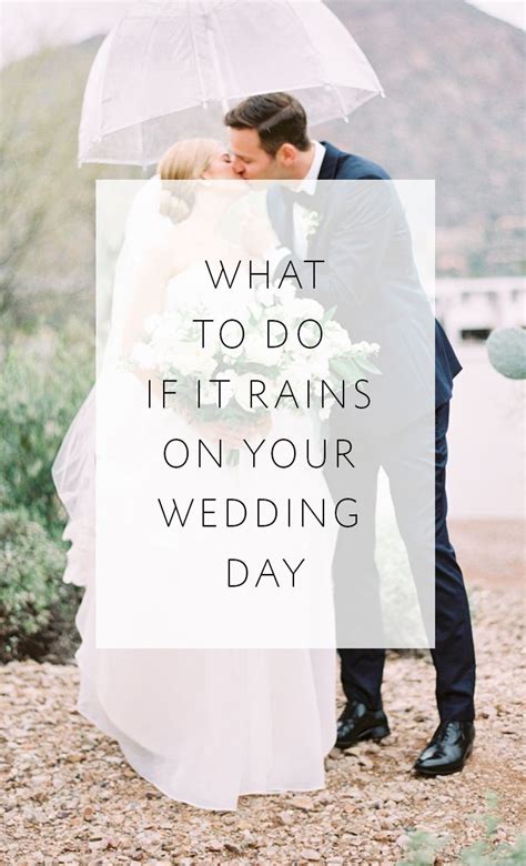 What To Do If It Rains On Your Wedding Day Rain Wedding Rain On