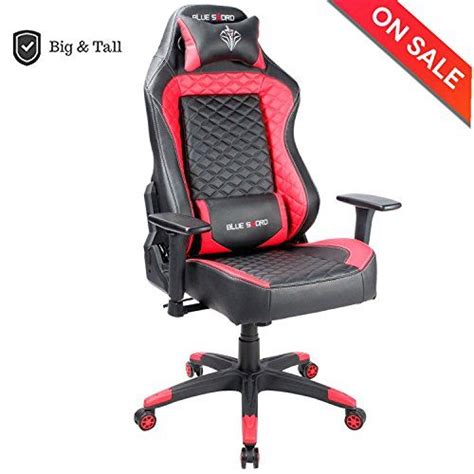 Rated 4.5 out of 5 stars. BLUE SWORD 400 lbs Capacity Racing Gaming Chair Large Size High Back Ergonomic Swivel Computer ...