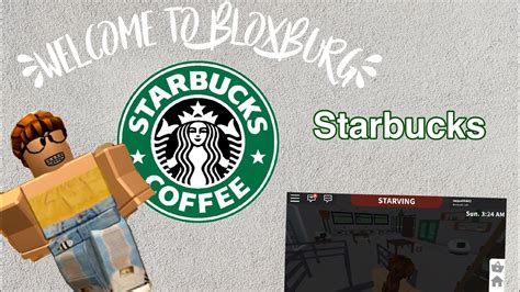 Starbucks In Bloxburgroblox Welcome To Bloxburg Youtube