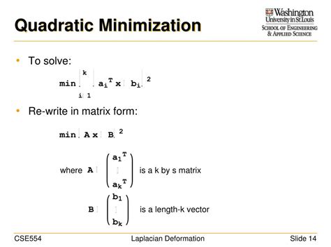 Ppt Cse 554 Lecture 9 Laplacian Deformation Powerpoint Presentation