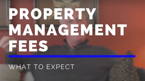 Property Management Fees Everything You Need To Know Youtube