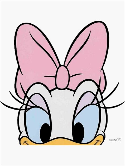 Daisy Duck Sticker For Sale By Emss19 Redbubble