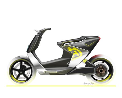 Bekijk Dit Behance Project Husqvarna Electric Motoscooter