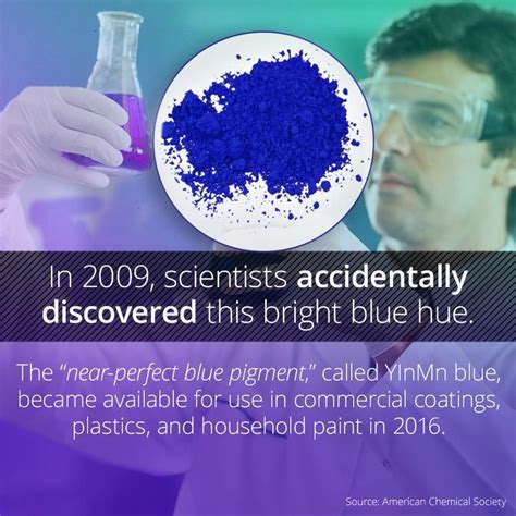 Scientist Accidentally Found A New Shade Of Blue Which Doesnt Fade In