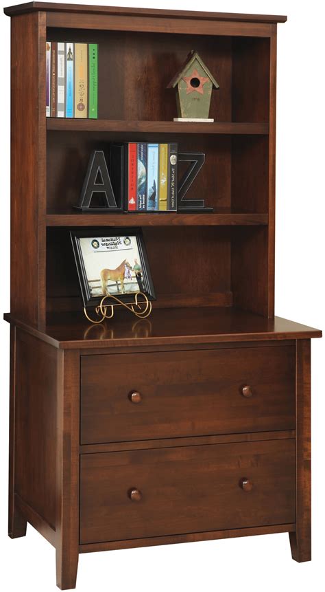 Table of the best lateral file cabinets reviews. Manhattan Lateral File Cabinet with Hutch | Amish ...