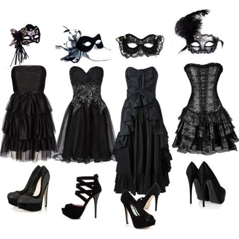 9cheap Black Masquerade Ball Dresses Anyemicasl