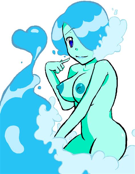 Rule 34 Adventure Time Areolae Blue Eyes Boggle Breasts Elemental Eyelashes Female Female Only