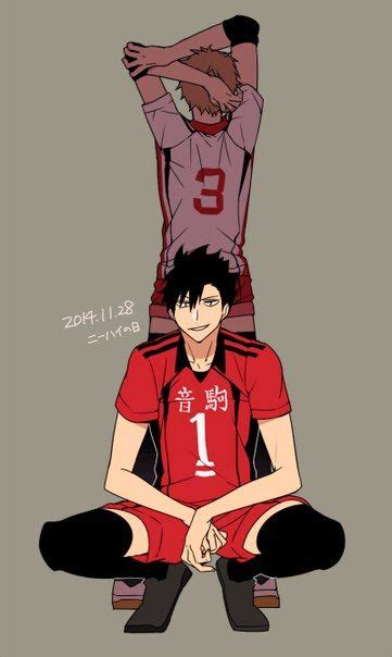 Yaku morisuke full body png. Haikyuu!! - Tetsurou Kuroo x Morisuke Yaku - KuroYaku ...