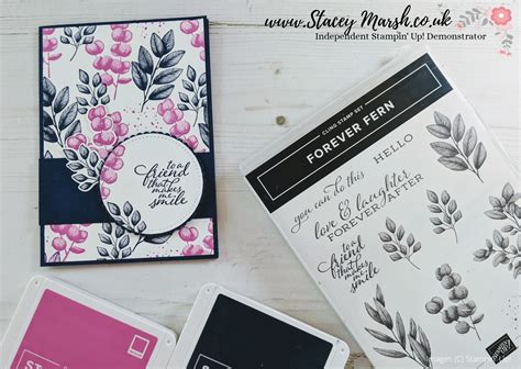Stacey Marsh Forever Fern Meets Magenta Madness Stampin Up Paper Crafts Cards Stamp Set