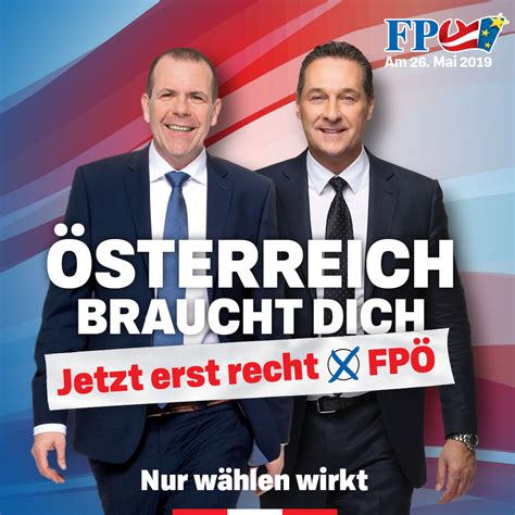 Meine eigene reise an der spitze der fpö ist aber mit dem heutigen tag zu ende. Jetzt erst recht FPÖ! Wahlaufruf zur EU-Wahl ...