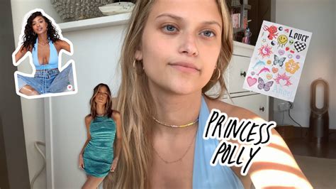 Princess Polly Try On Haul Vlog Youtube