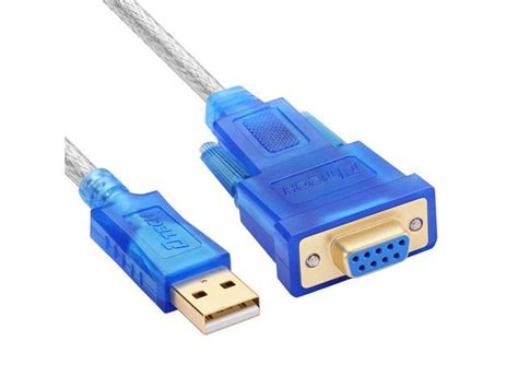 Dtech 10 Ft Usb To Rs232 Db9 Female Serial Port Adapter Cable With Ftdi Chipset Supports Windows