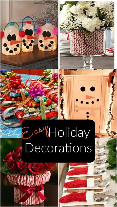 Cute And Easy Diy Holiday Decorations For A Festive Home