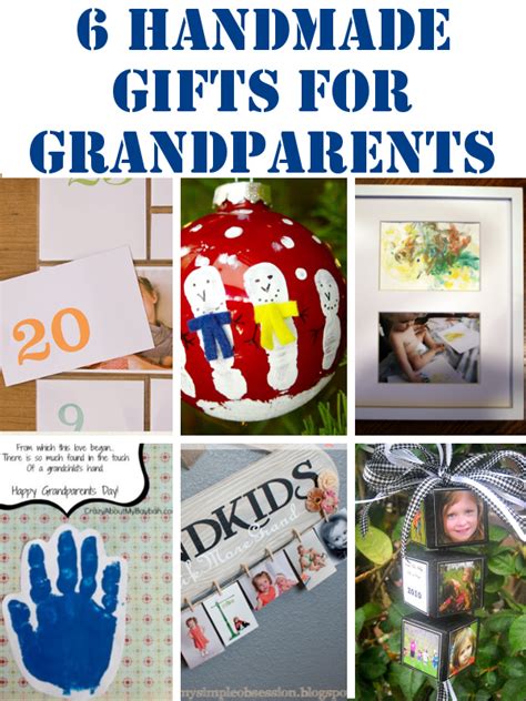 Maybe you would like to learn more about one of these? DIY Home Sweet Home: Handmade Gifts for Grandparents