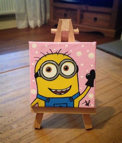 Anime is one of those drawing styles that makes it fairly easy to change the expressions of the characters. Minion Painting | 芸術