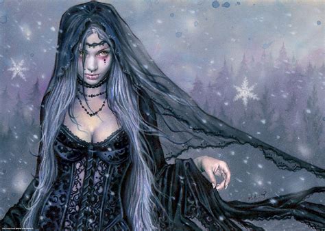Gothic Fantasy Girl By Victoria Francés