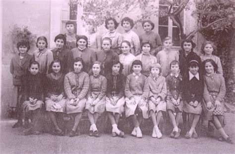 Photo de classe école primaire de 1955 ECOLES DES FILLES Copains d