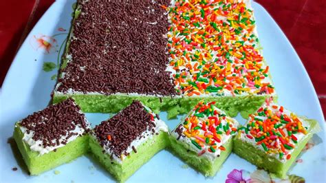 Resep bolu santan pandan kukus lembut dan praktis dapat anda lihat. Bolu Kukus Pandan Takaran Sendok Hanya 2 Telur Irit Bahan ...