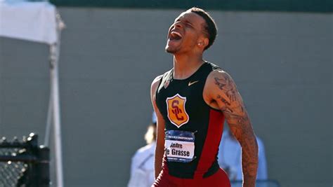 He won the silver medal in the 200 m and bronze medals in both the 100 m and 4×100 m relay at the 20. Ontario's Pan Am Games Track Hopeful, Andre De Grasse Is Young And Very Fast - Pride News