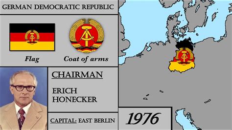 German Democratic Republic History Every Year Deutsche Demokratische Republik Youtube
